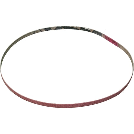 Pferd Tools Coated Belt, Al/Oxd, 1/4"x18", 120Grit, 1/4" W, 18" L, Coated, Aluminum Oxide, 120 Grit 49006